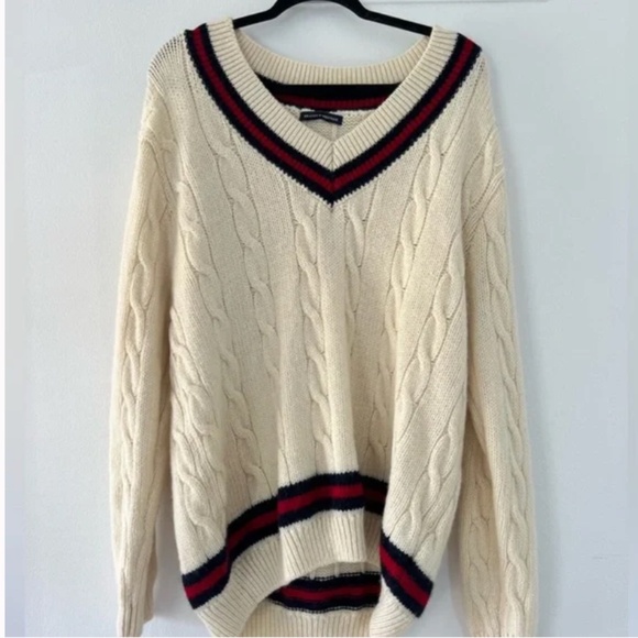 Brandy Melville Sweaters - Brandy Melville Wool Nikki Striped Sweater